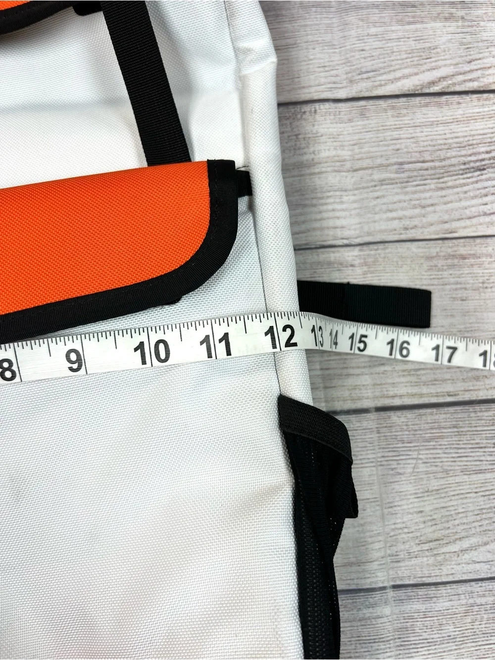 TIMBUK2 Mini Prospect Day Backpack Cycling Travel Tech Tablet White Orange